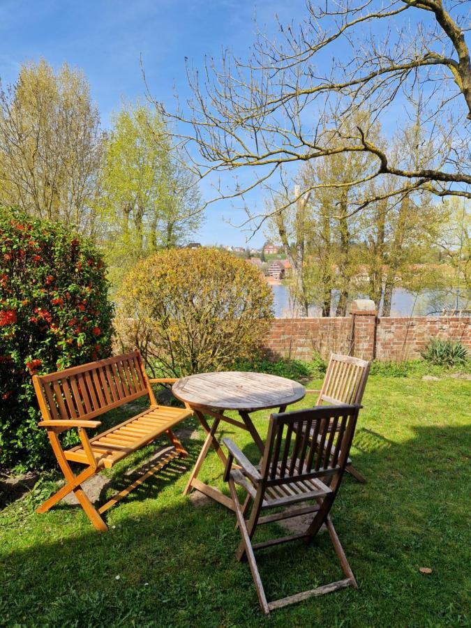 Ferienwohnung Elbblick Hohnstorf Buitenkant foto